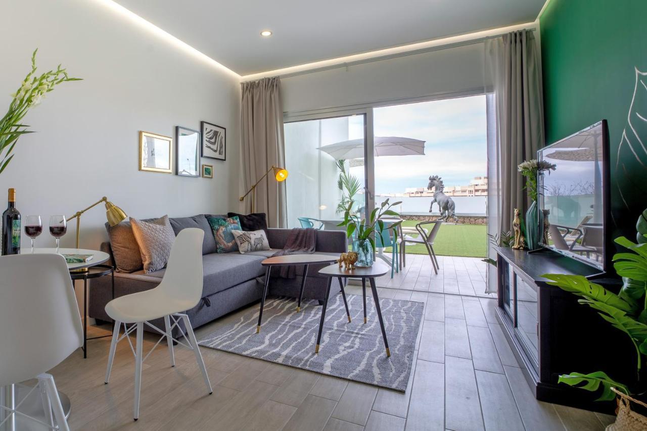 Ocean Garden Suite 10 Con Jardin Privado Адехе Экстерьер фото